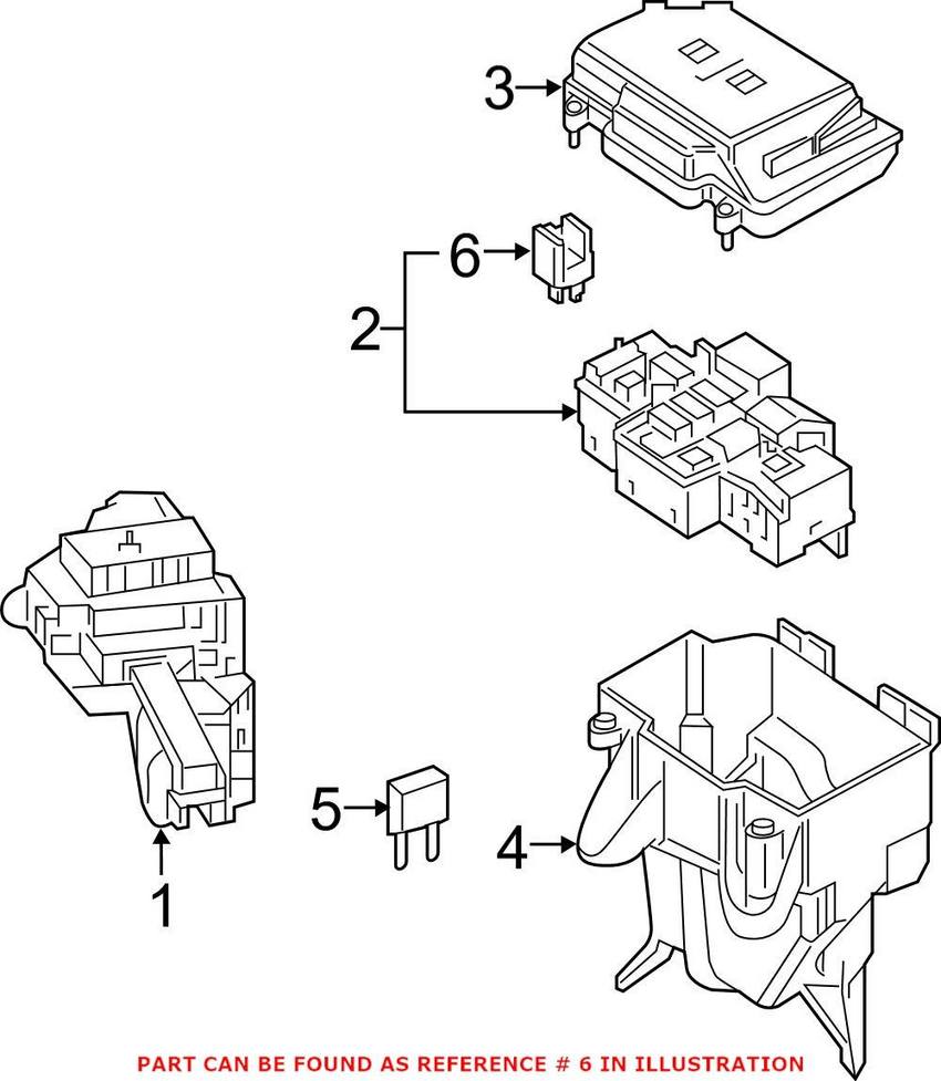 Mercedes Accessory Power Relay 0035421619